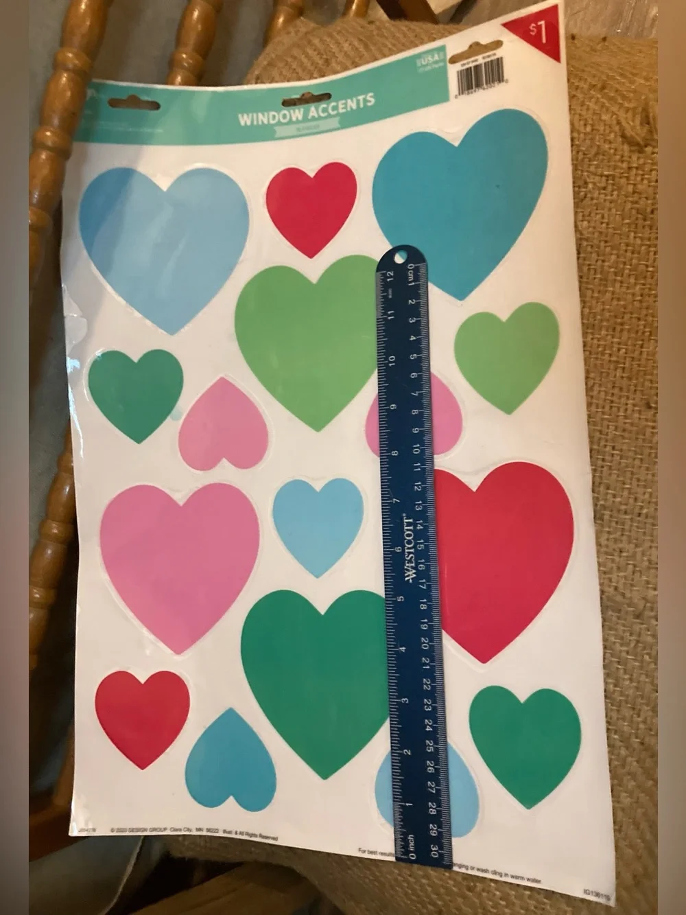 Bundle of valentine craft items